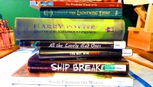 pile of books